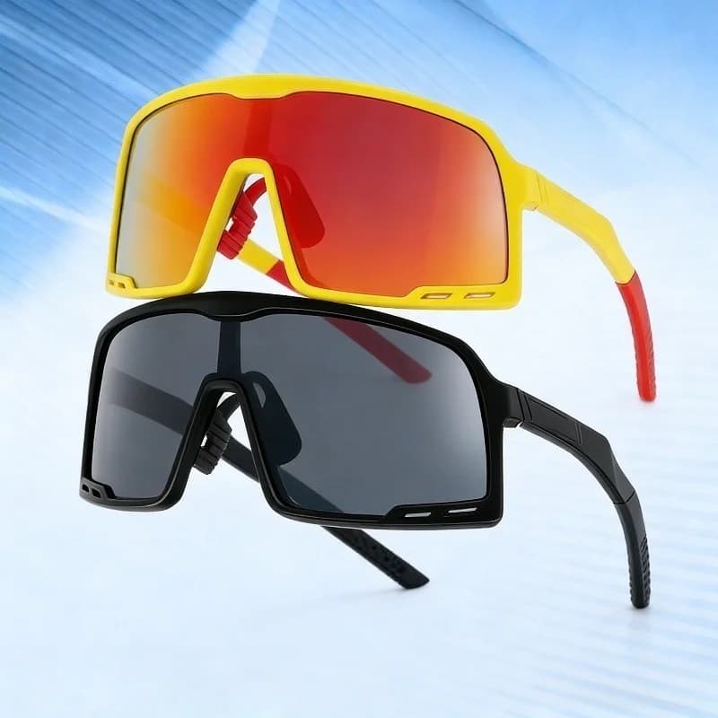 Occhiali Protettivi per Moto, Antivento e Antipolvere, Maschera Antiesplosione per Caccia, Schermo Facciale per Motocross e Sci