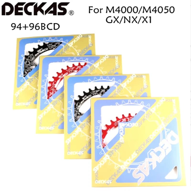 DECKAS 94 + 96 BCD Bicycle chain wheel 32T/34T/36T/38T/40T/42T/44T MTB Round mountain crown oval for M4000 M4050 GX NX X1 Manovella