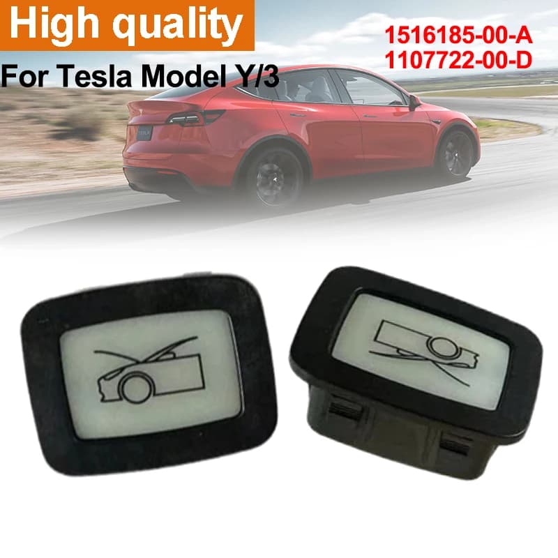 Nuovo Per Tesla Modello 3/Y 2017-2023 Auto Frunk Tronco Interruttore di Sicurezza Pulsante Bagagli Interruttore di Blocco 1516185-00-A 1107722-00-D di Ricambio