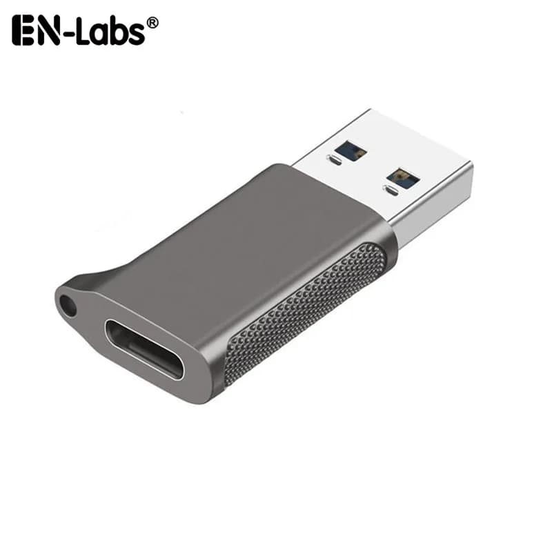 USB 3.2 Type C to USB-A Adapter Double Side 10Gbps USB C Female to Male for Data Transfer, C-Type Headers Audio and Fast Charger