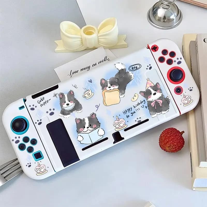 Split-type protective case Sweat Slip-Resistant Controller Case Comfortable Grip Easy To Install for Nintendo Switch NS