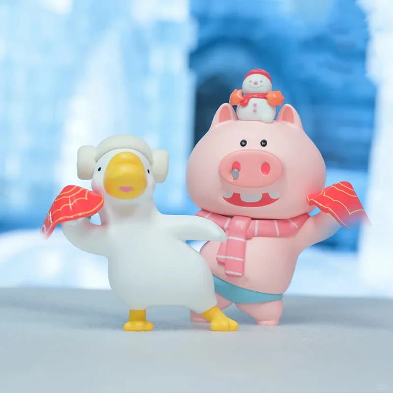 Guo Xiaoe Vs DoDuDng Go Wild Small Team Series Blind Box Guess Bag Giocattoli originali Bambola Cute Anime Figure Ornamenti Regali