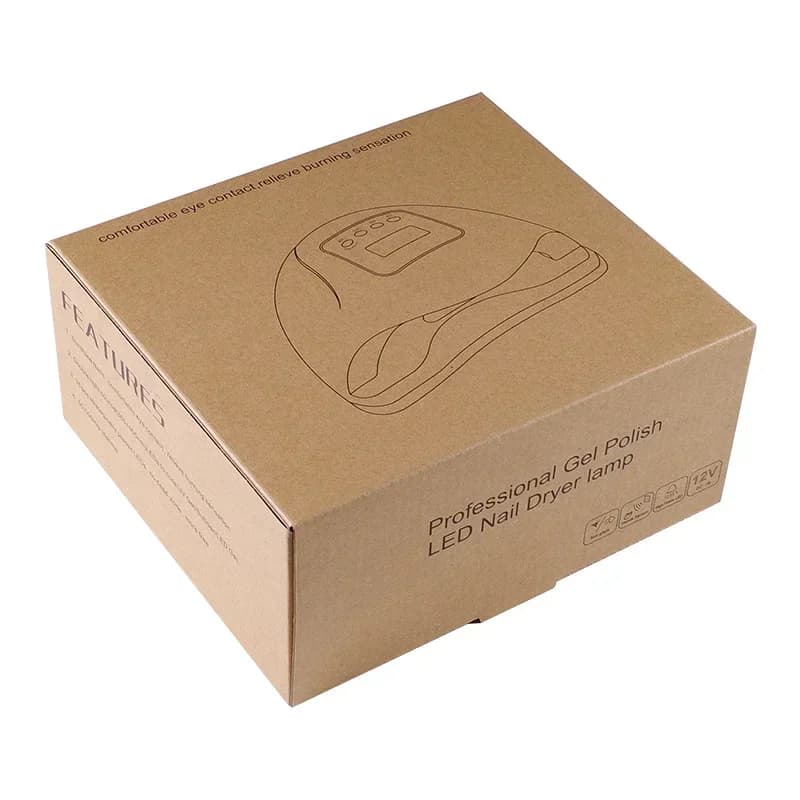 Lampada per unghie a LED per asciugatrice da 72 W Lampada UV per polimerizzare tutti gli unghie in gel Strumento per salone di pedicure per manicure con rilevamento dello smalto