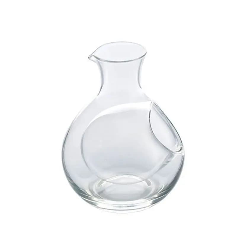 A96I-Japese Trasparente Brocca di Ghiaccio Caraffa Decanter Vetro Senza Piombo Bottiglia di Vino Bar Boccetta di Whisky Sake Birra Dispositivo di Raffreddamento Distributore di Vino