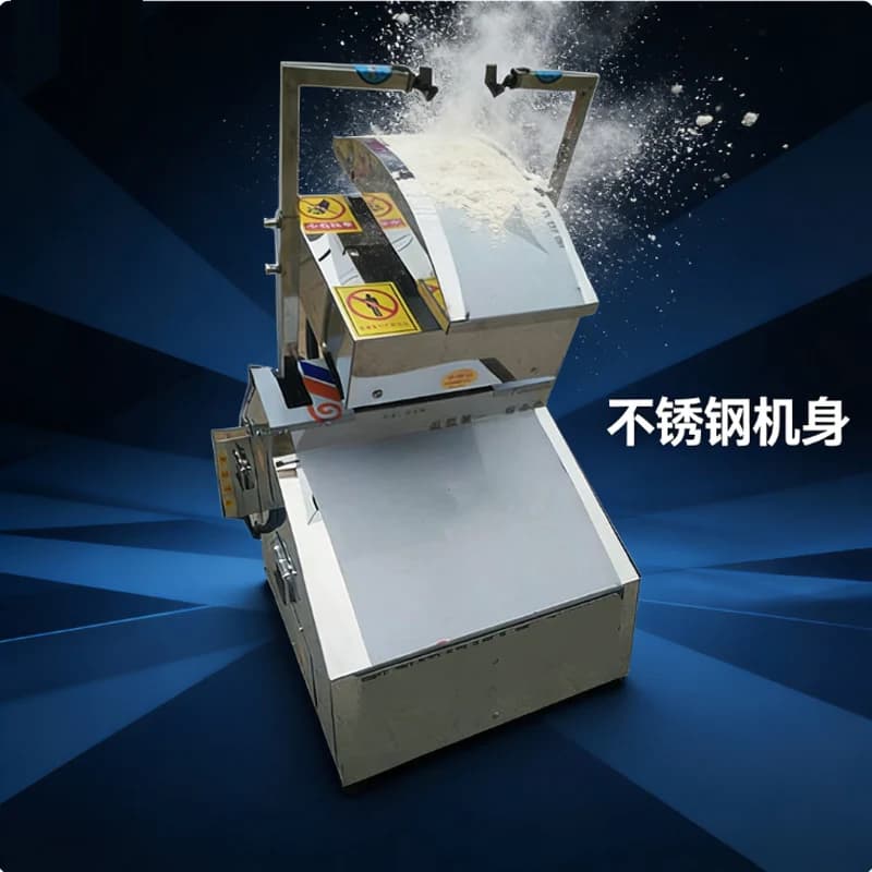 Robot Automatico per Pasta, Macchina Taglia-Noodle ad Alta Efficienza, Macchina Elettrica Commerciale a Doppia Lama per Taglio Noodle
