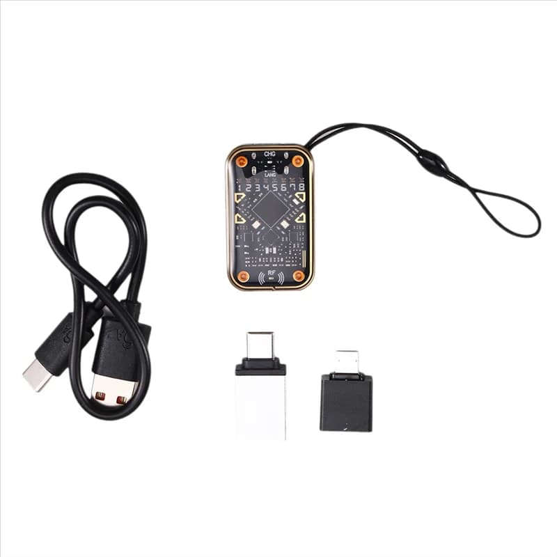 B29C-Chameleon Ultra V2.0 RFID Smart Chip Reader Smart Card Emulator+UID Keychain 125Khz 13.56Mhz Card Decode NFC Duplicator