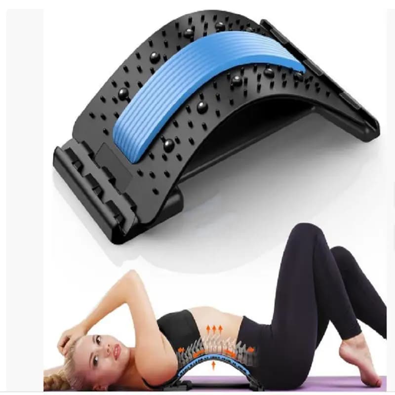 Magnetic Back Massage Muscle Relax Stretcher Posture Therapy Corrector Back Stretch Spine Stretcher Lumbar Support Pain Relief