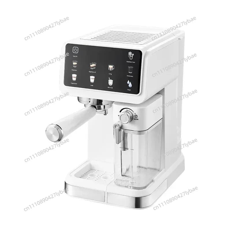 220V Touch Screen Coffee Machine for Home 20Bar Espresso Maker with Milk Frother Automatic Coffee Brewer Energy Saving