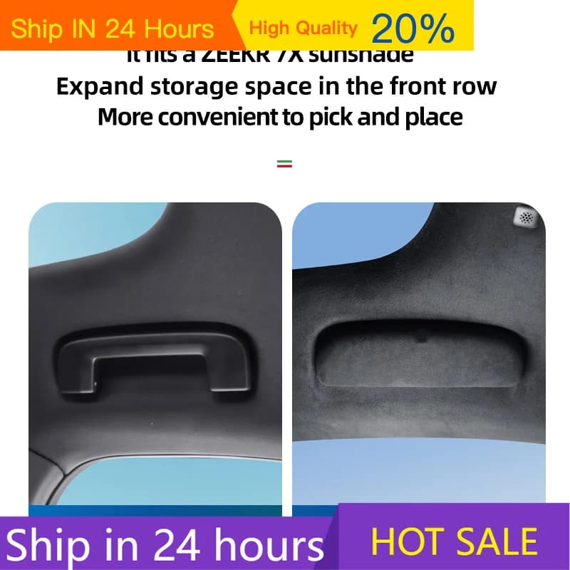 Per ZEEKR 001 009 X 007 7X 2021-2025 Alcantara Pelle Scamosciata Occhiali Da Sole Titolare Auto Occhiali Scatola di Immagazzinaggio Interni Accessori Modificati