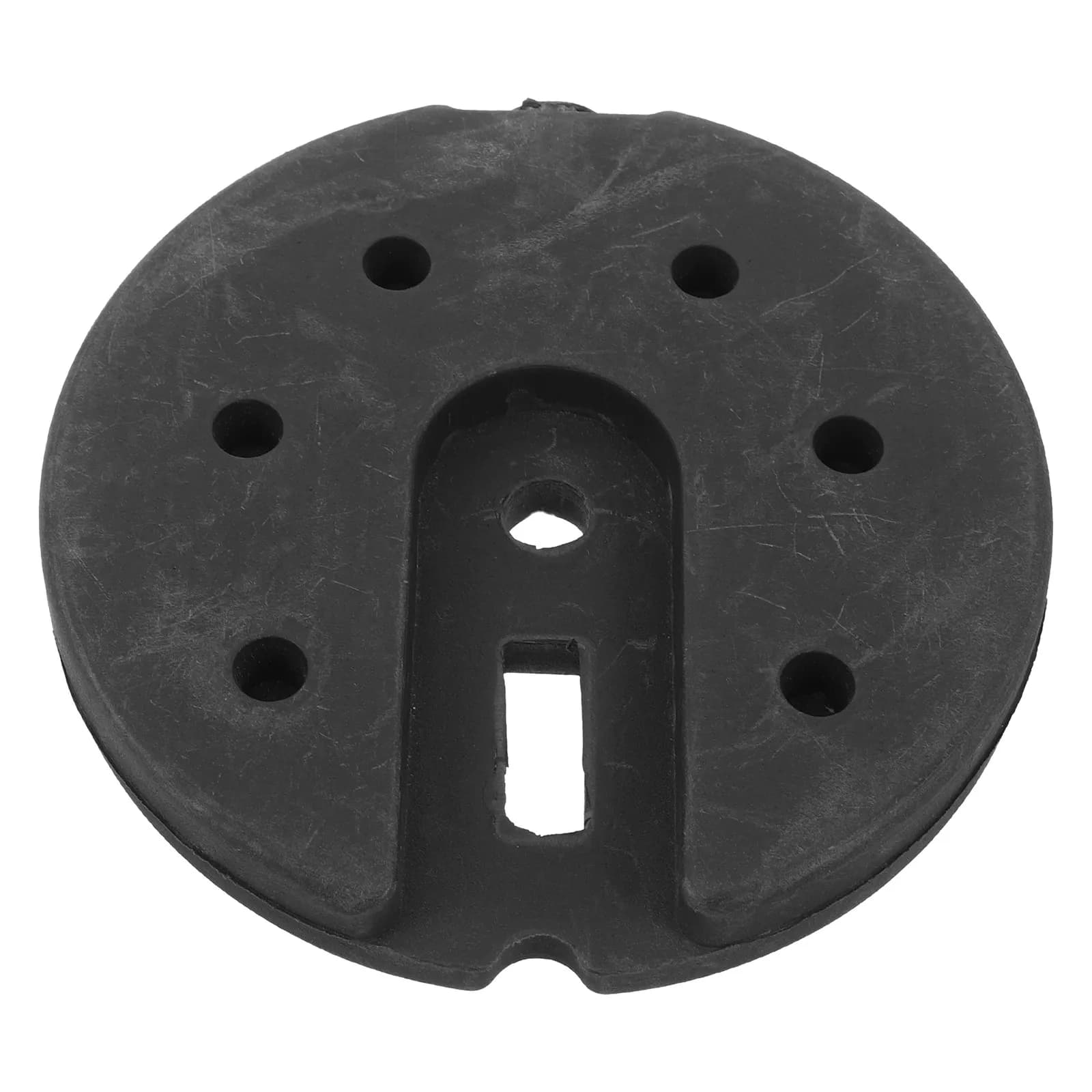 Base per Lampada da Terra con Piastra Zavorrata in Plastica, Stabilità Garantita, Rotonda da 6,3 Pollici, Ricambio per Base Lampada da Scrivania, Supporto Pesante per Luce
