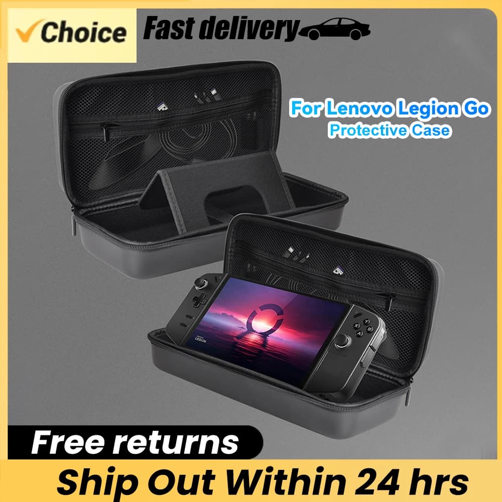 Custodia rigida in EVA Custodia da viaggio rigida antiurto Borsa portaoggetti antigoccia Accessori per giochi Protezione schermo per lenovo legion GO