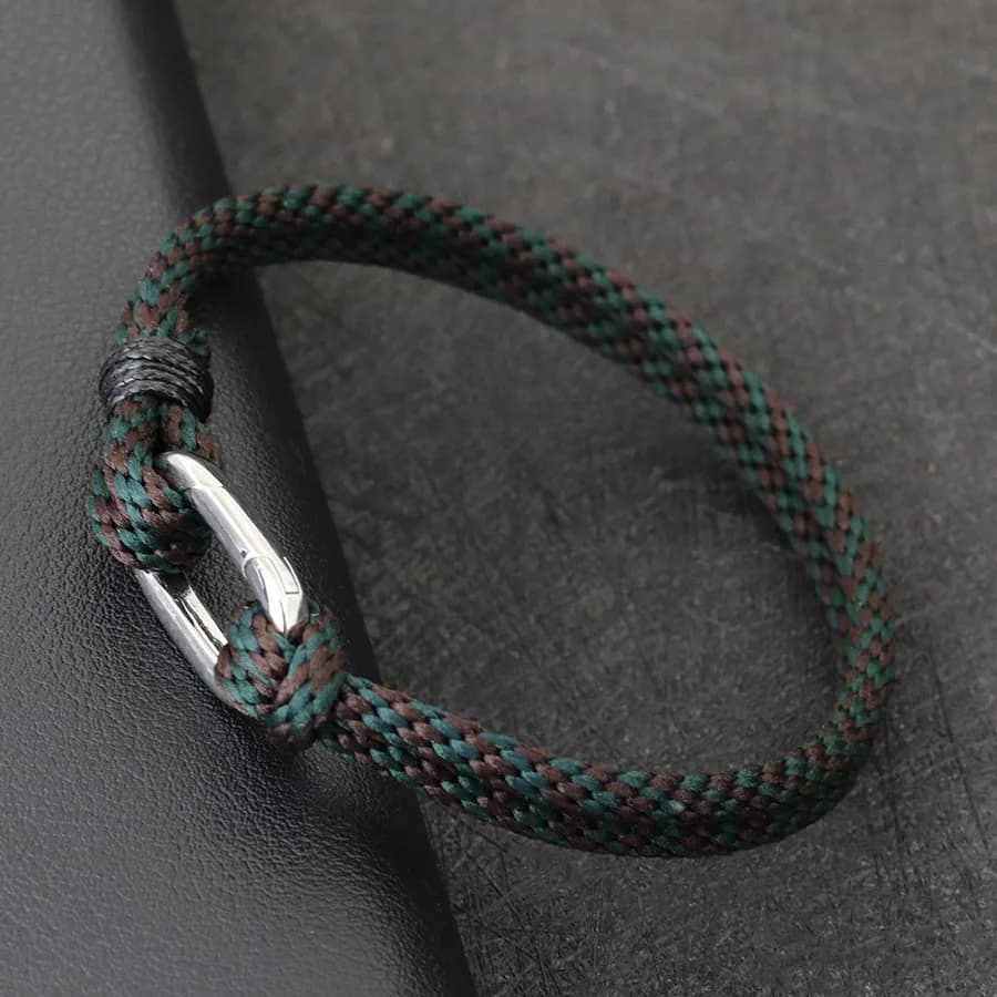 Nuovo braccialetto a corda marina per uomo tessuto fatto a mano Braslet per il tempo libero Pulseira filo nautico Braclet regali per il fidanzato