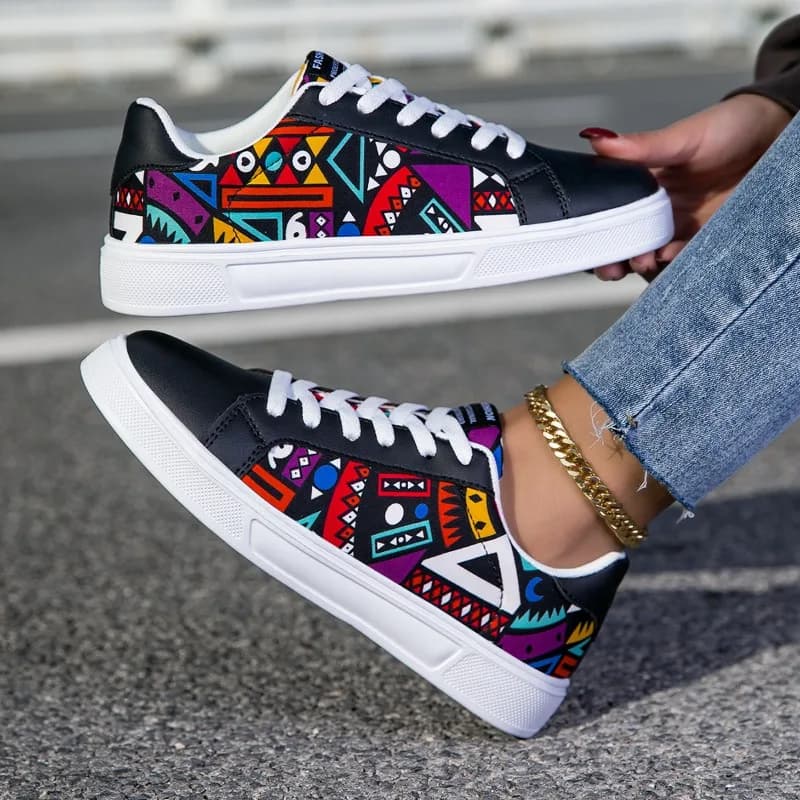 MAEDEF Women's Shoes Vulcanized Shoes Apartments Comfortable walking sneakers Women's skateboard shoes Men's sports shoes
