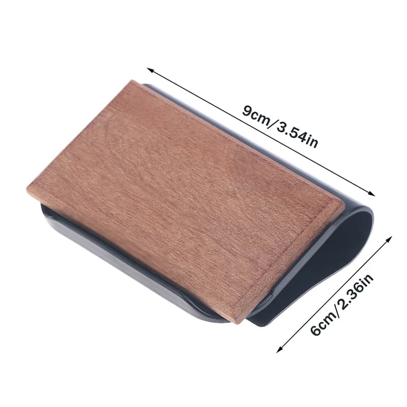 Car Amber Scent Air Freshener Wooden Deodorizer Vehicle Odor Remover, Long-Lasting Auto Diffuser Refill