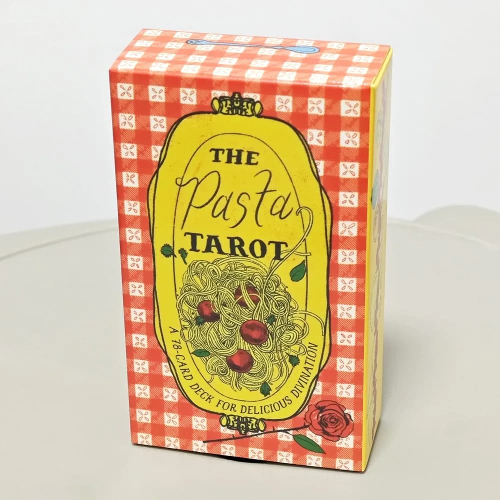 The Pasta Tarot 10,3*6 cm: un mazzo da 78 carte per una deliziosa divinazione, una nuova interpretazione giocosa, accessibile e deliziosa
