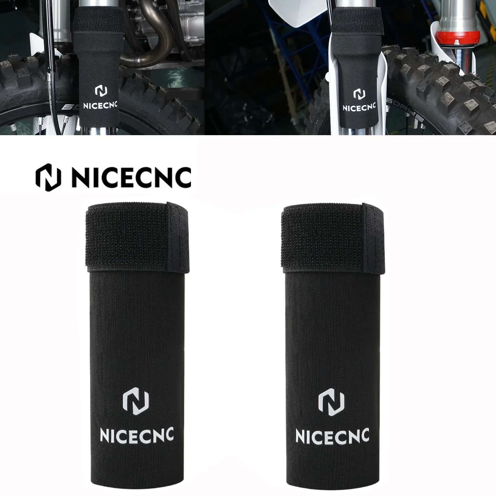 Per GasGas EC300 EC MC EX ECF MCF EXF 125 250 300 350 450 2021-2023 6 "Forcella Anteriore Calzino Forcella Guarnizione Protezioni Per KTM SHERCO Beta