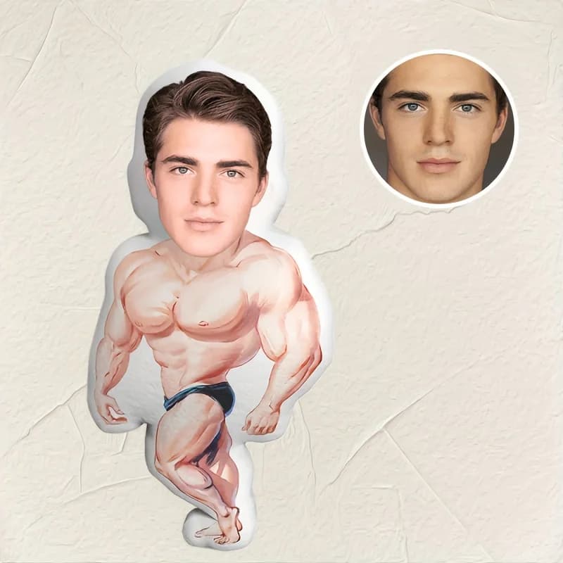 Cuscino personalizzato con foto stampata in 3D - Cuscino per divano dalla forma unica, regalo perfetto per San Valentino