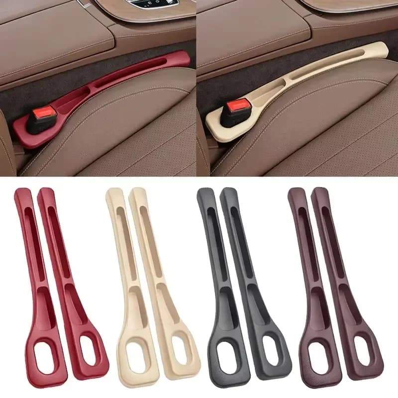 2 Pieces Organizer for Self Seat Slots, Spatial Box between Seats, Interior Accessories for Cars