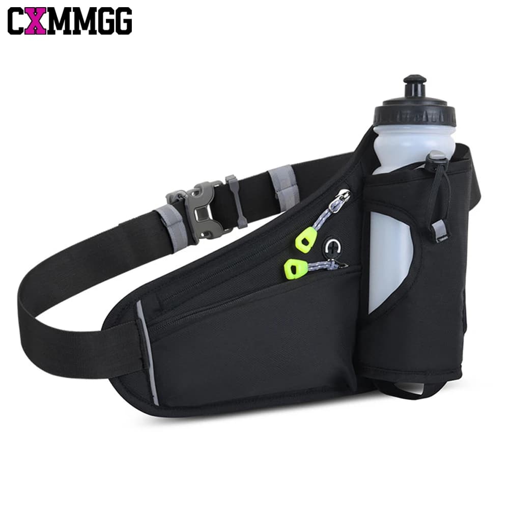 1 Piece Running Waist Bag for Men and Women - No Rebound Running Case with Safe Phone Support - Suitable for All Phones, Keys, Essential Items
