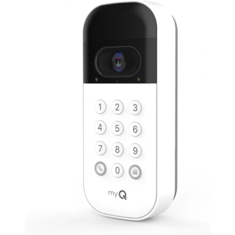 Tastiera video per porta garage intelligente – Telecamera grandangolare, PIN personalizzabili e controllo smartphone, funziona con Chamberlain, LiftMaster