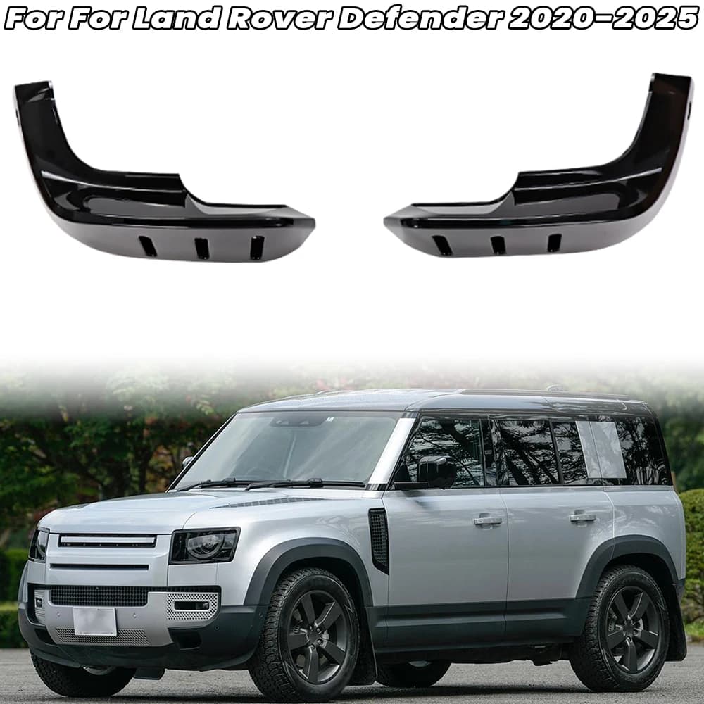 Front Bumper Spoiler Diffuser Lip Splitter Protective Panel Body Kit For Land Rover Defender Urban Style 2020-25 Car Accessories