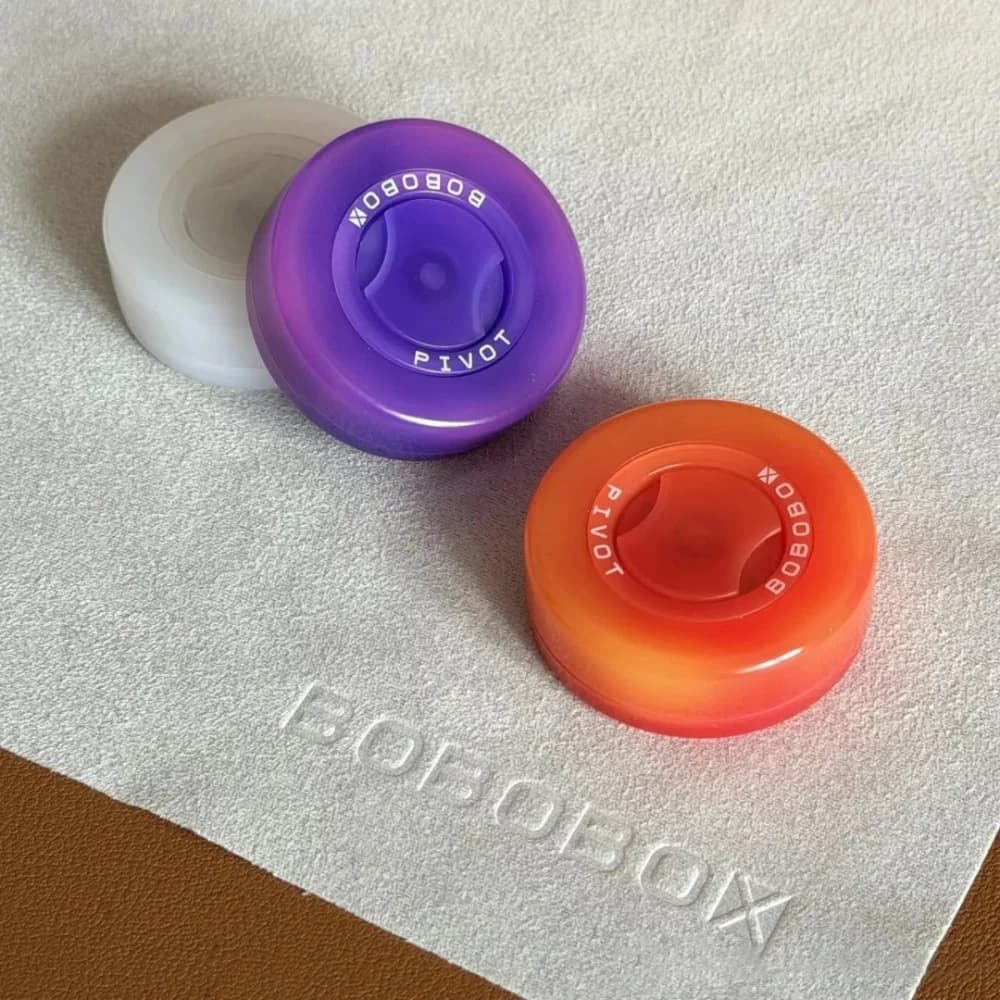 BOBOBOX EDC PIVOT Coin Thermochromic Mechanical ABS Fidget Slider Fidget Spinner Anxiety Relief Gadgets Fidget Toys Haptic Coin