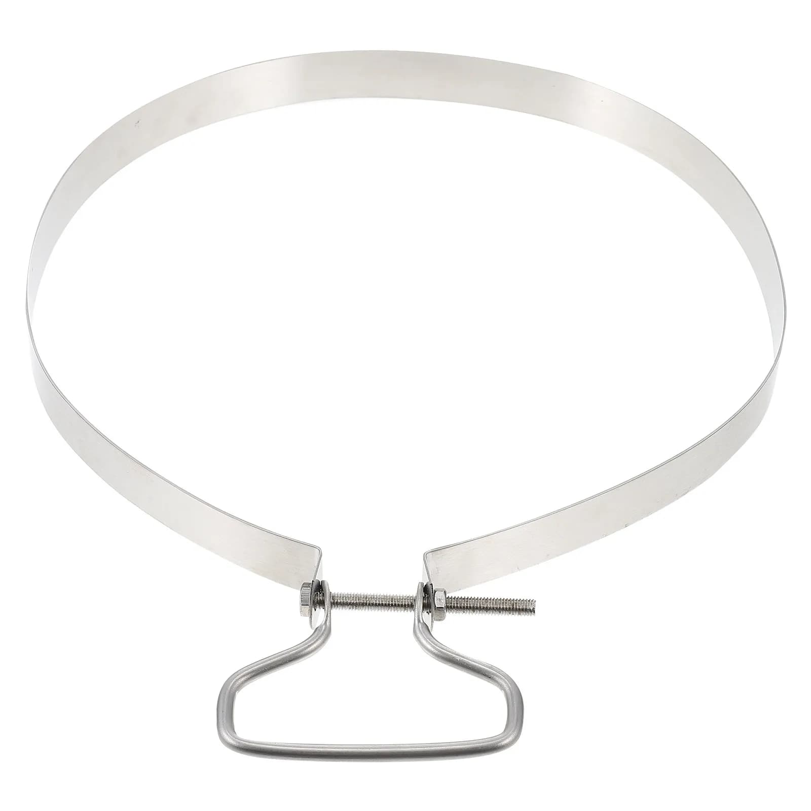 Anello di Protezione Professionale in Acciaio Inossidabile per Tagliere, Spesso e Liscio, con Anello Integrato per Proteggere il Tagliere, Accessorio da Cucina