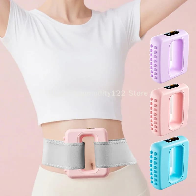 1PC regolabile per bruciare i grassi e modellare il massaggiatore elettrico per fascia massaggiatore per tutto il corpo che dimagrisce massaggio a vibrazione dei tessuti profondi con cintura