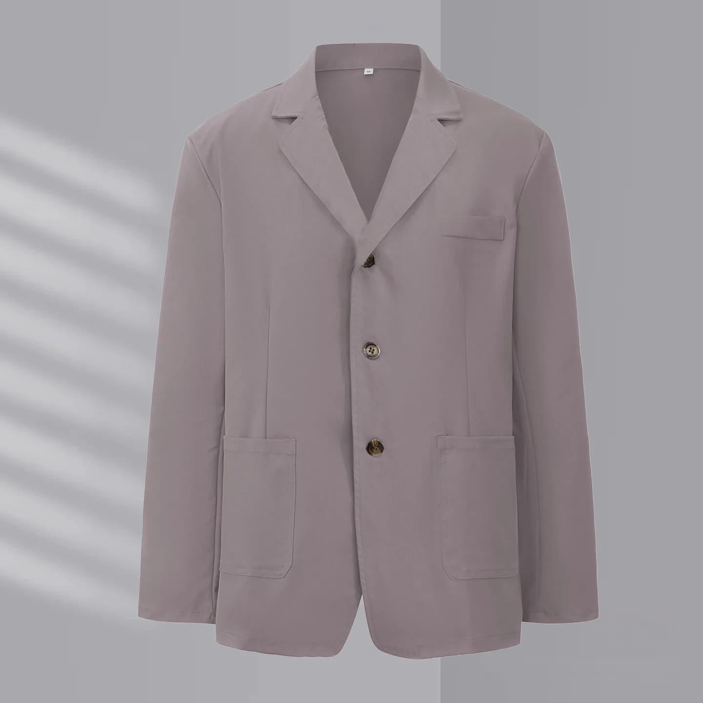 Men's Casual Suit Thickened Jacket Solid Color Loose Casual Men's Top
