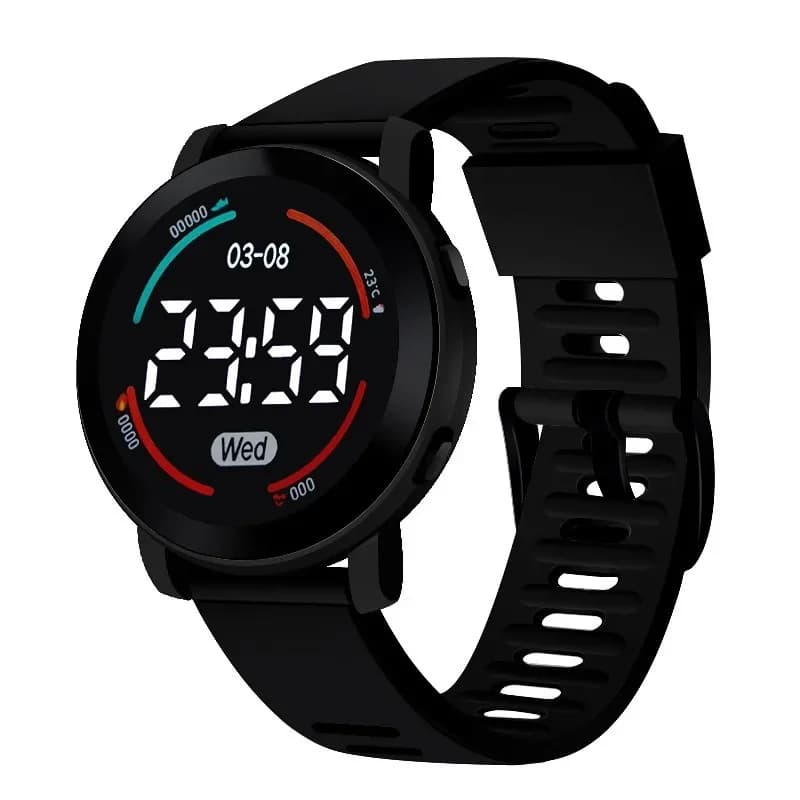 Orologi da coppia Orologio digitale a LED di moda per uomo Donna Sport Orologio casual in silicone Orologio elettronico Nuovo orologio da studente per ragazzi e ragazze
