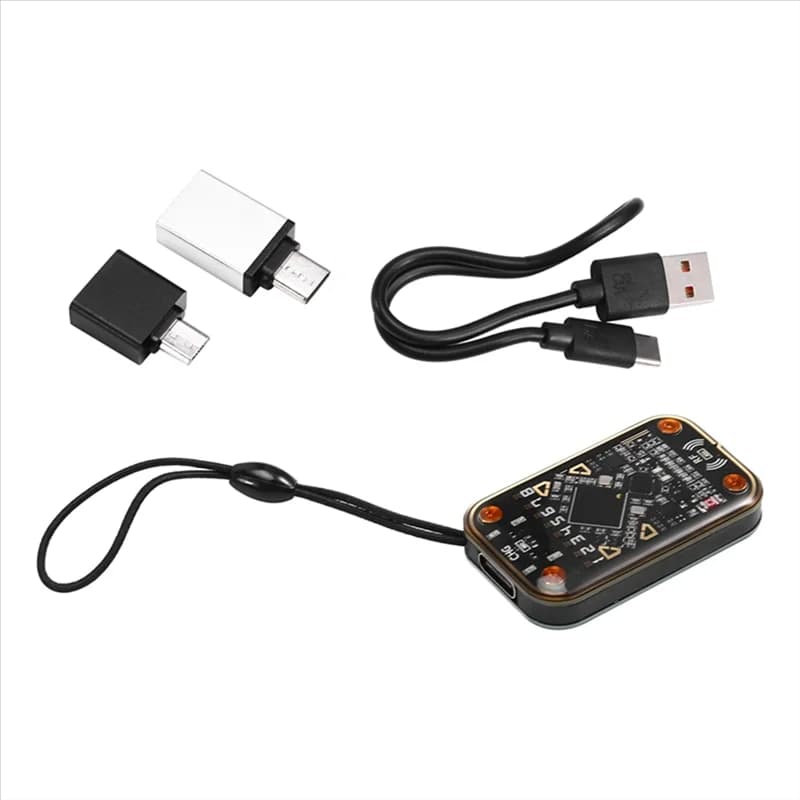 B04C-Chameleon Ultra Contactless Smart Card Emulator RFID Smart Chip Reader+3XCUID/UID Keychain Compliant To NFC Read Writer