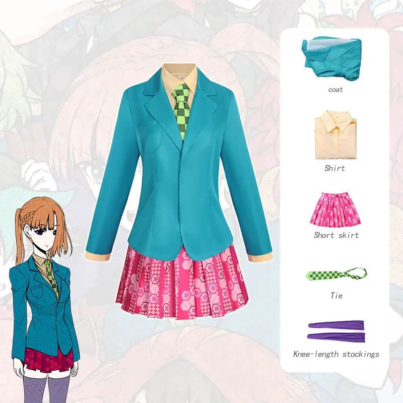 Chidouin Sara Cosplay Costume Game Your Turn To Die JK School Uniform Suit Comic Con Role Play Halloween Party Outfits for Women