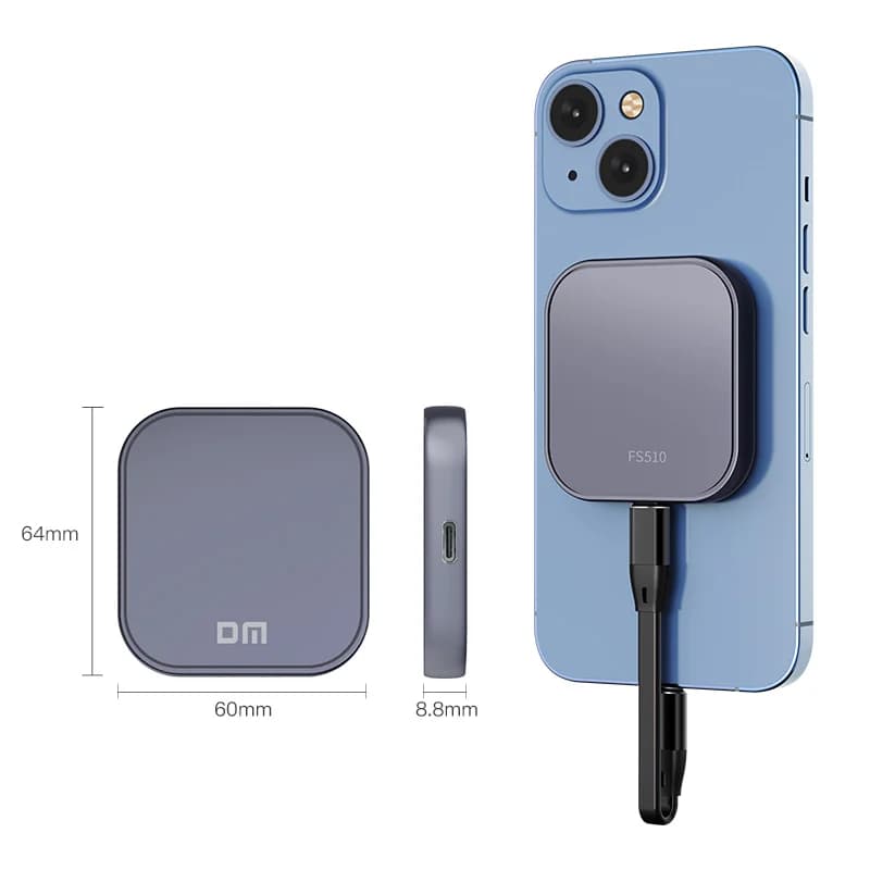 FS510 Magnetic Portable SSD, 510MB/s High-Speed External Solid State Drive, USB External SSD Other High-Converting Versions: