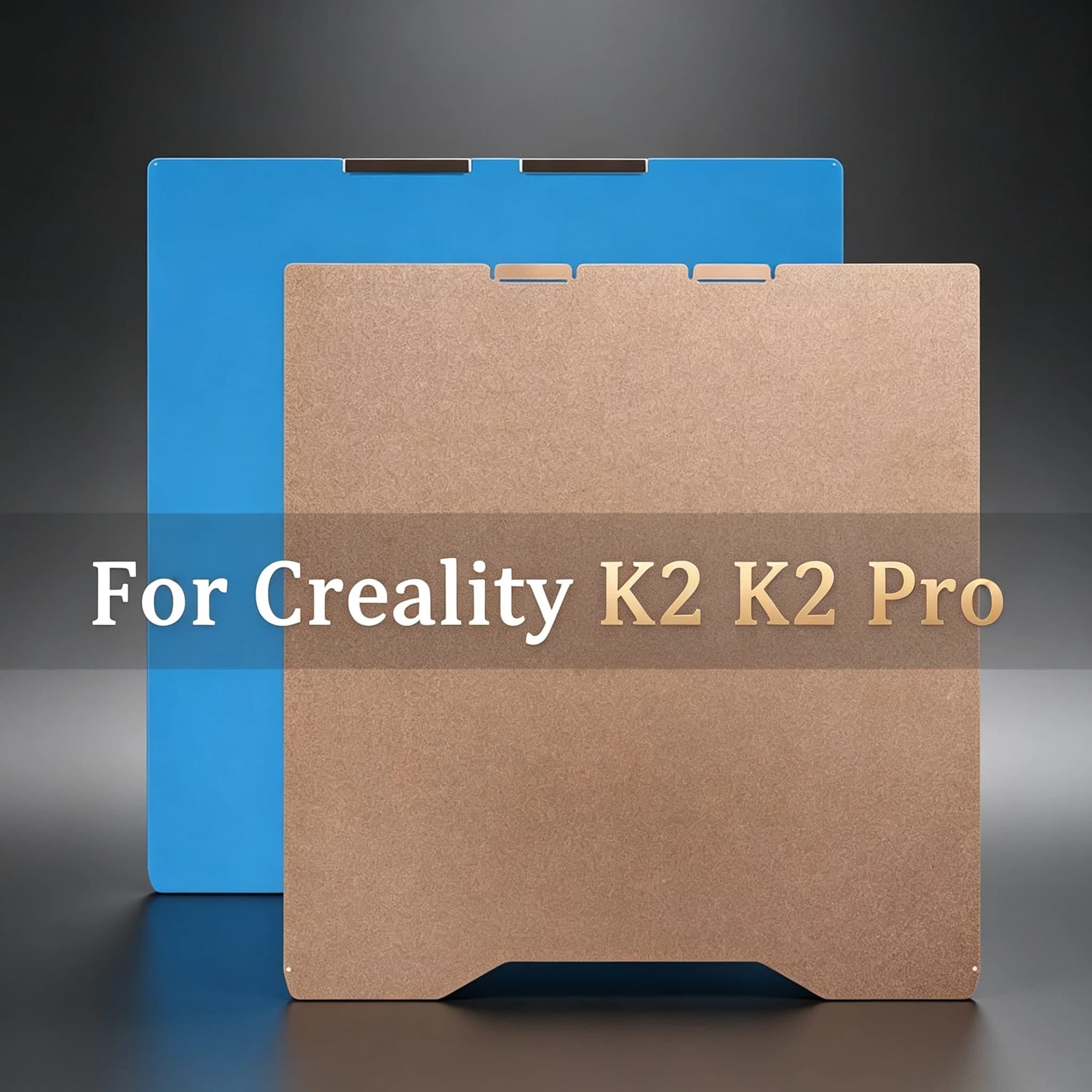 Double Side Spring Steel Sheet Cold Plate For Creality K2 K2 Pro 3D Printer Hotbed PEI Build Plate For K2 Pro Heatbed Cold Plate