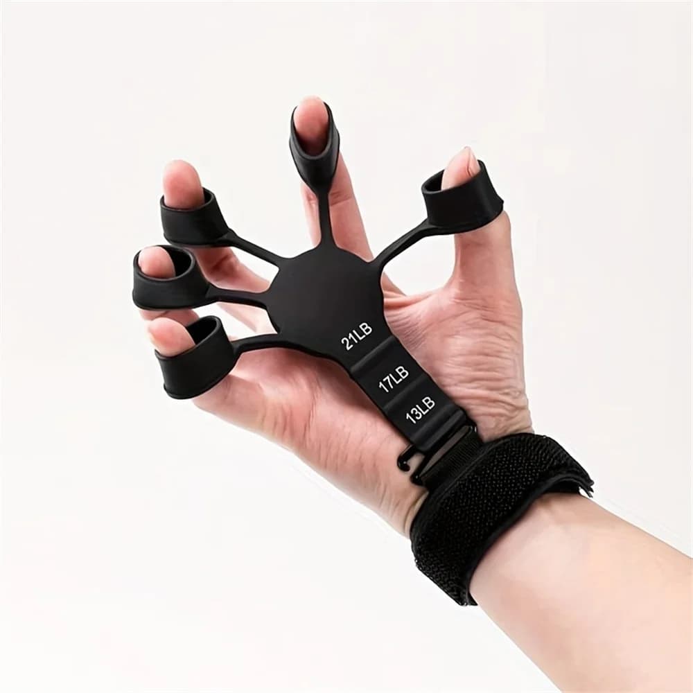 Exercise for training with fingers Stretcher Handles for hands Adjustable reinforcement Resistance band Trainer Brush for hand Expand Expand
