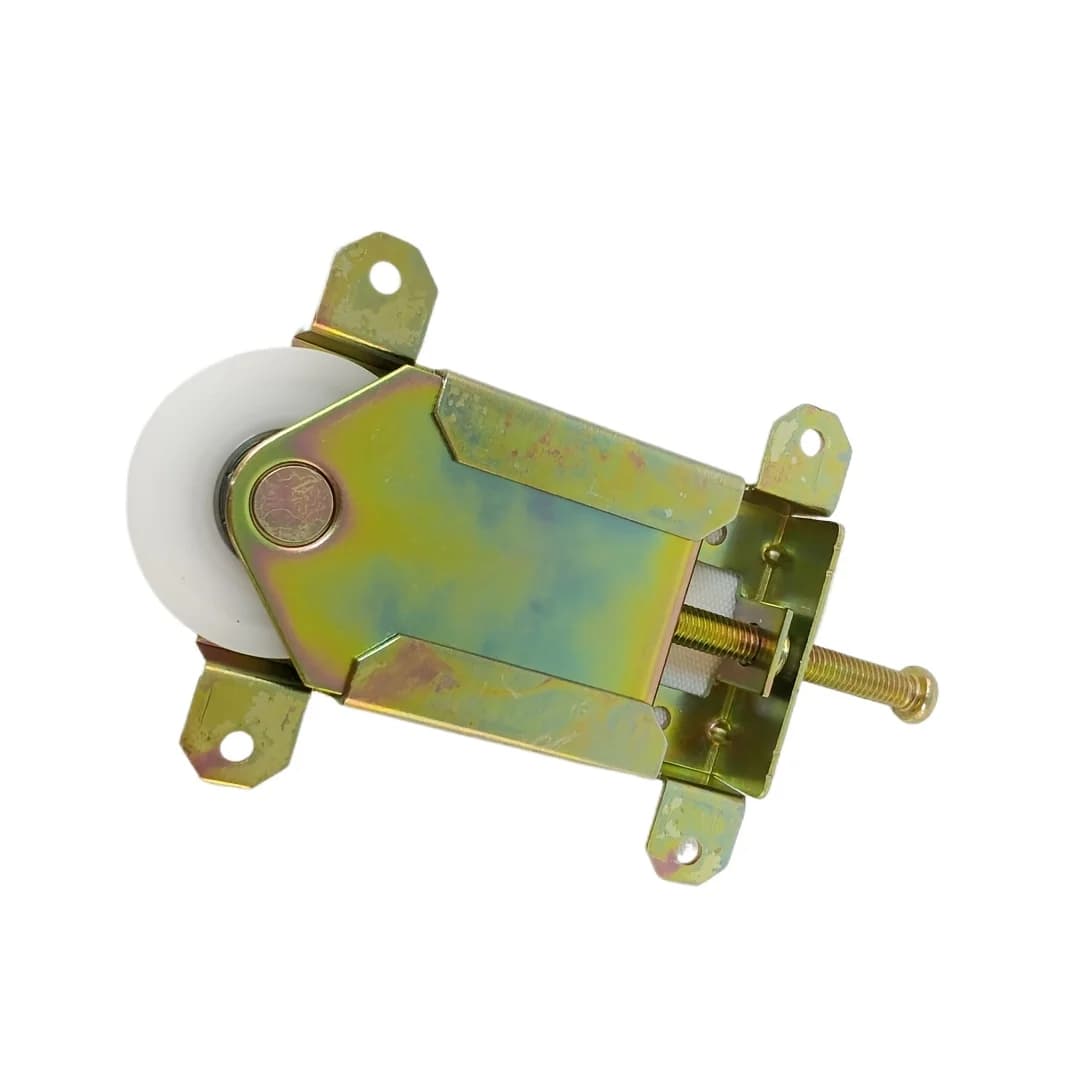 Aluminum Alloy Window Door Pulley with Groove, Bearing Sliding Door Hanger Roller, Heavy Duty Cabinet Wardrobe Door Caster Wheel