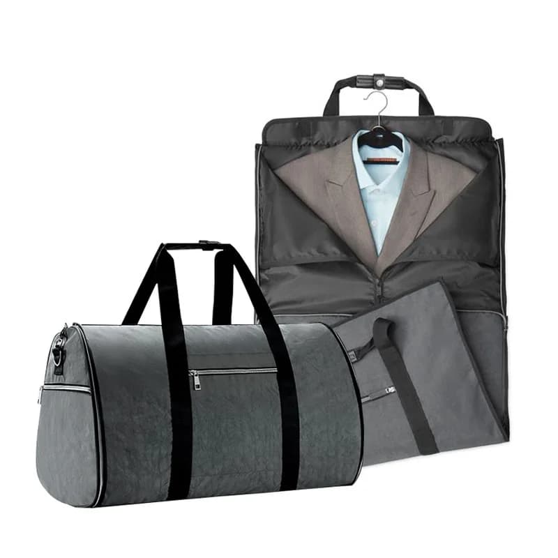 Convertible Garment Bag with Shoulder Strap Carry on Duffel Bag for Men Women 2 in 1 Hanging Suitcase Suit Travel Bags