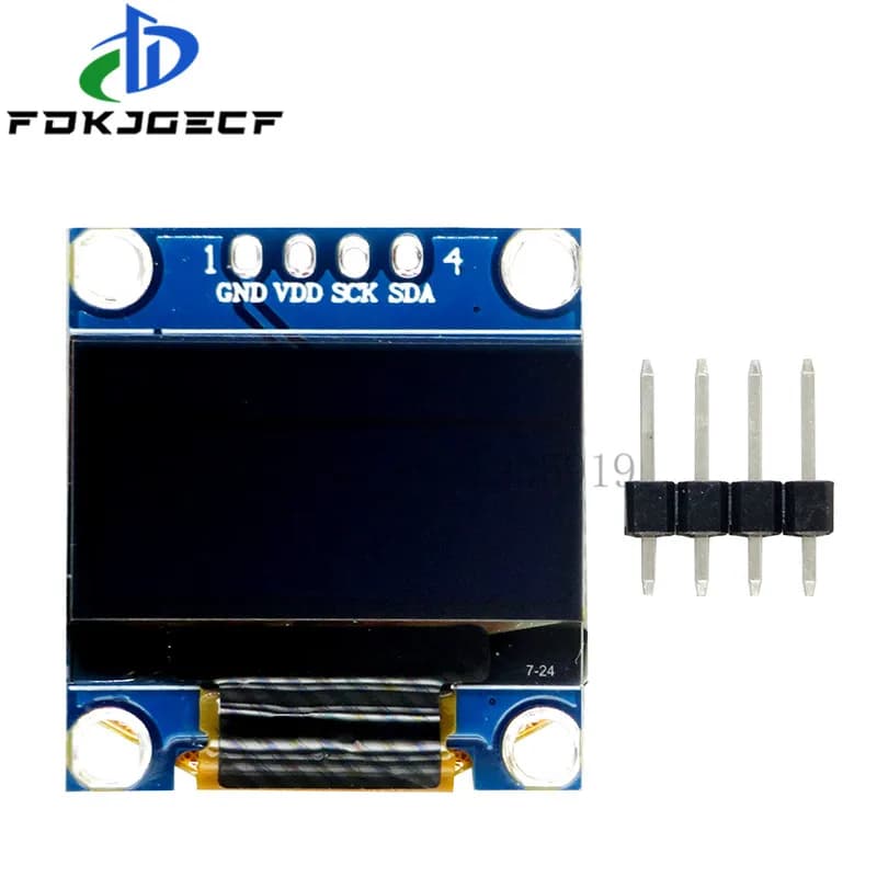 4pin oled da 0.96 pollici IIC Serial Bianco/Blu/Giallo blu Modulo Display OLED 128X64 I2C SSD1306 12864 LCD bordo dello schermo per Arduino