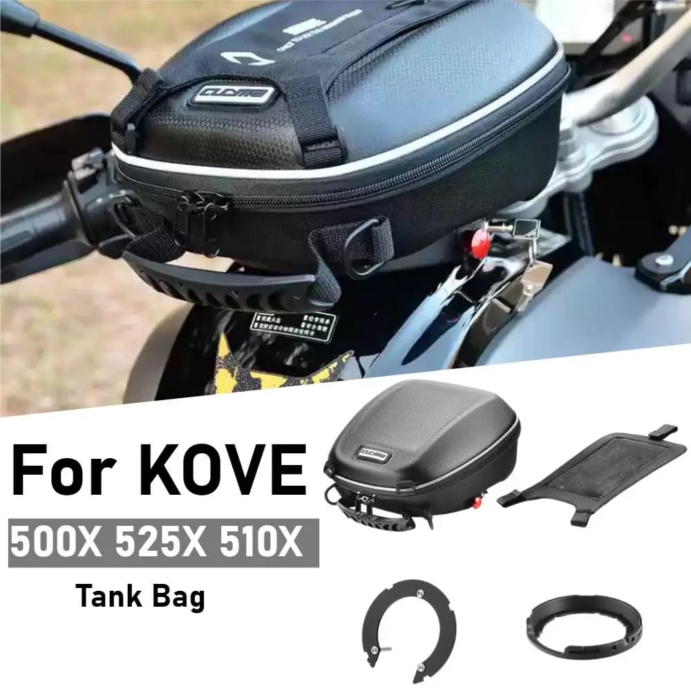 Tank Bag For KOVE 500X 525X 510X BRISTOL VENTURI Colove KY Luggage Top Case Waterproof Fuel Backpack Navigation Bag Quick Lock