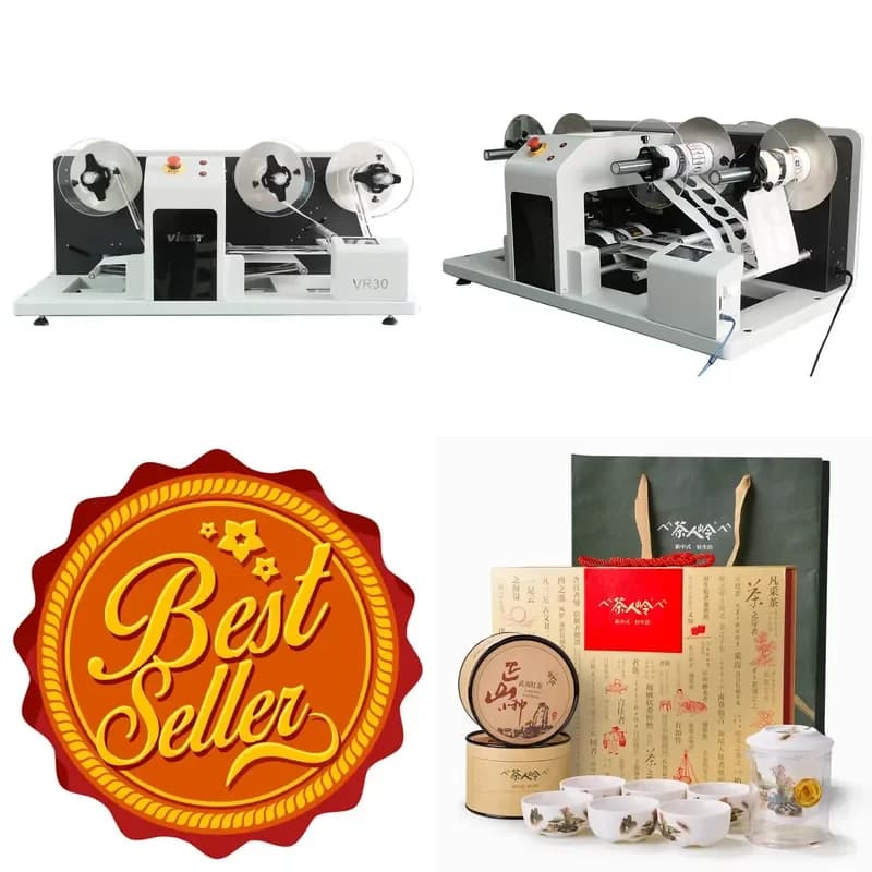 AP01 Vicut VR30 Digital Adhesive Sticker Vinyl Roll to Roll Die Cutter Label Cutter with Rewinder for Vinyl Cutting Machine