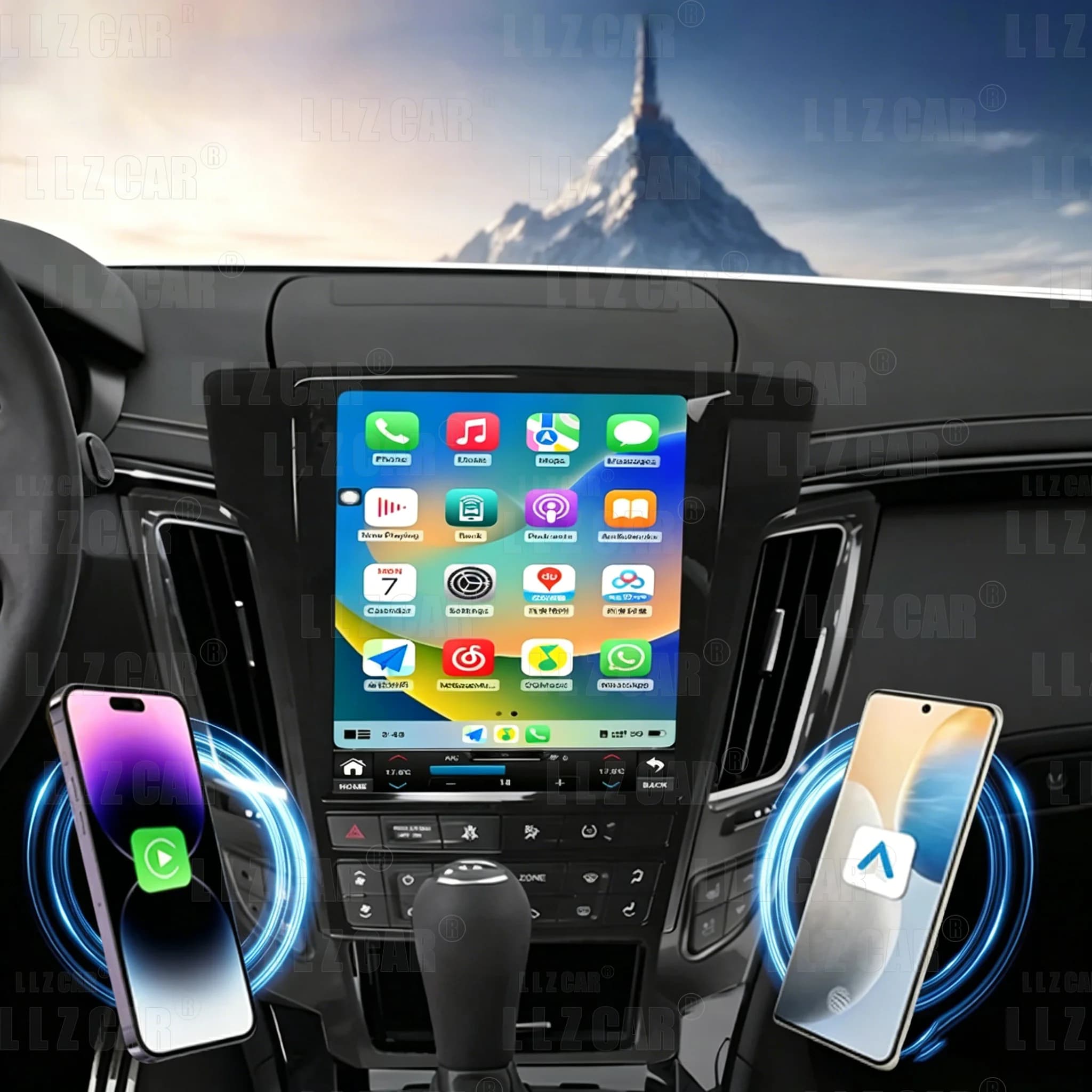 12.1 Inch Screen Android Auto Carplay For Cadillac CTS 2007-2012 IPS Touch Screen Car GPS Navigation Multimedia Player Car Radio