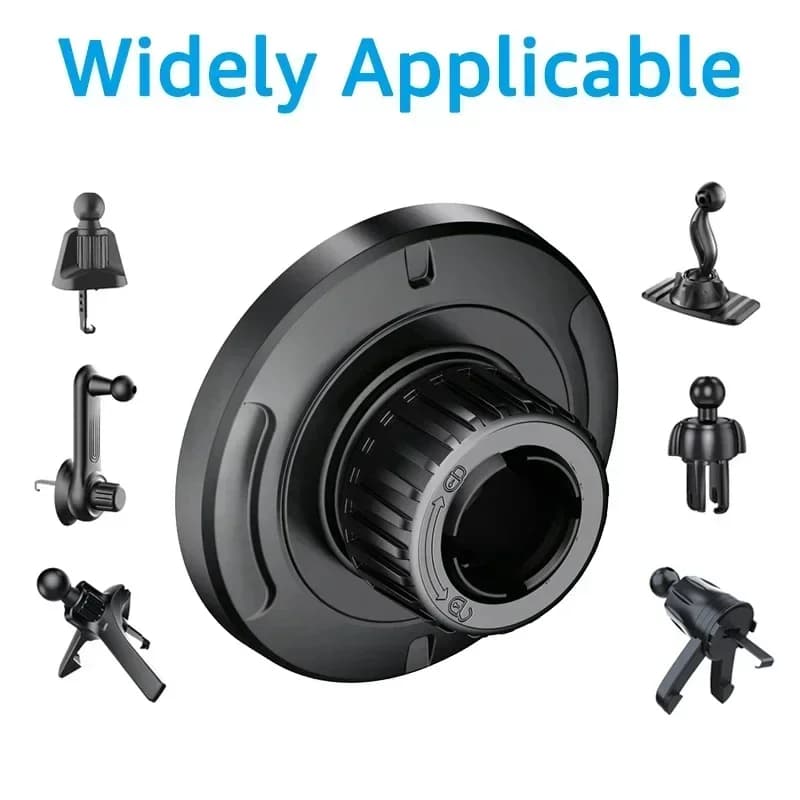 Base magnetica compatibile con MagSafe per accessori per supporto per telefono per auto con testa a sfera da 17 mm