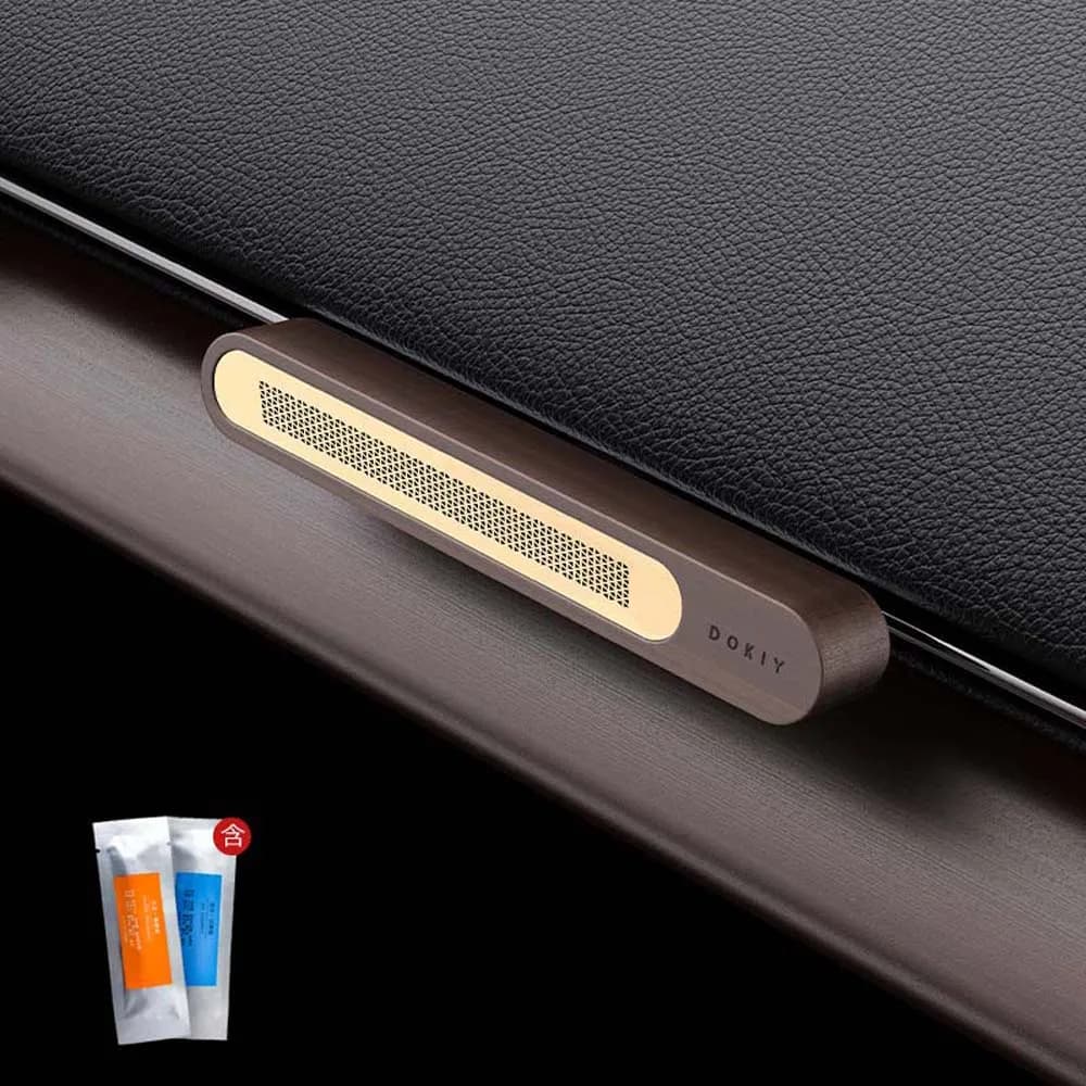Per Tesla Model Y Juniper Deodorante per auto Lega di legno massello Fragranza di lunga durata Aromaterapia Uscita aria Diffusore Accessori