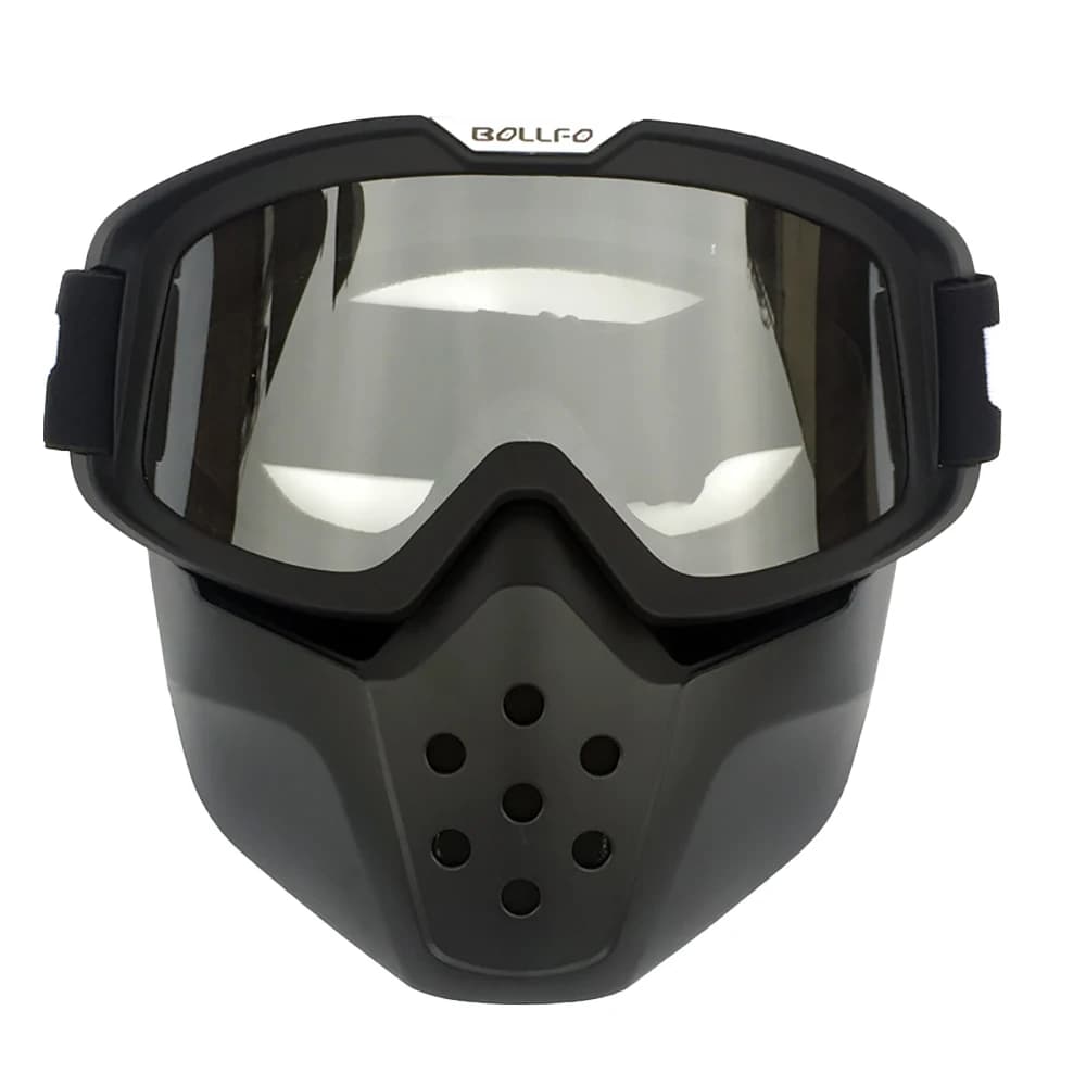 Moto Cross Mask, Breathable Protective Glasses, Full Dust Cover for Motocross, Offroad, MTB