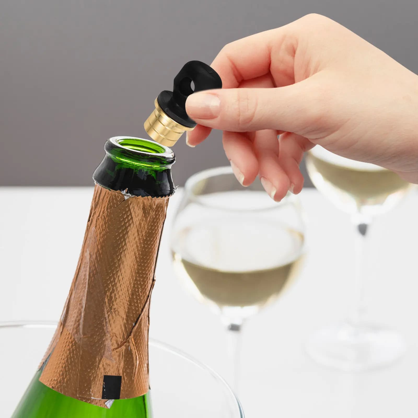 2 Pezzi Tappi Decorativi a Forma di Zucca per Bottiglie di Vino, Sigilli Riutilizzabili per Bottiglie di Vino, Tappi Salvabirra Ermetici, Accessori per Feste