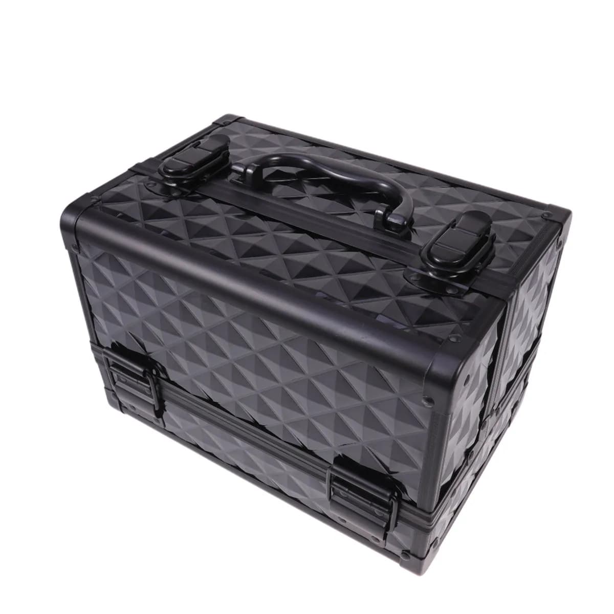 Premium Box in Metal Two Layers for Makeup Brushes, Lipsticks, Umbrellas, Mascara, Smalti - Organization for Salone and Casa
