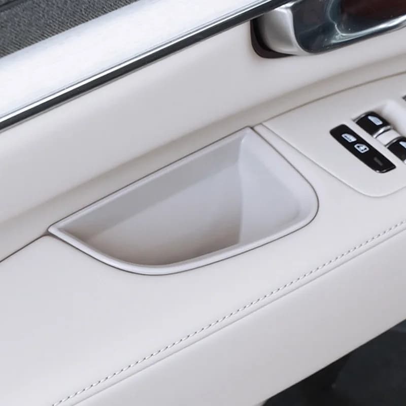 Scatola portaoggetti decorativa per maniglia portiera Volvo S90 V90 2016-2026, vano portaoggetti bracciolo per oggetti vari