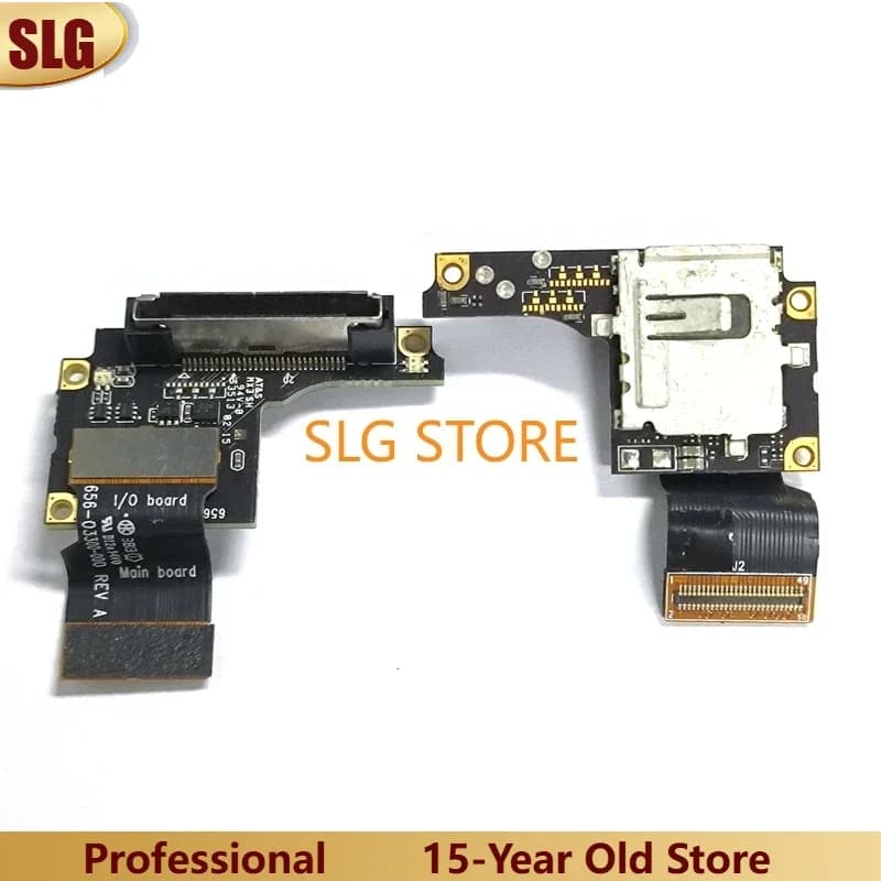 Slot Micro SD per lettore di schede di memoria originale da 1 pz per Gopro Hero 3+ PCB scheda porta di espansione nera