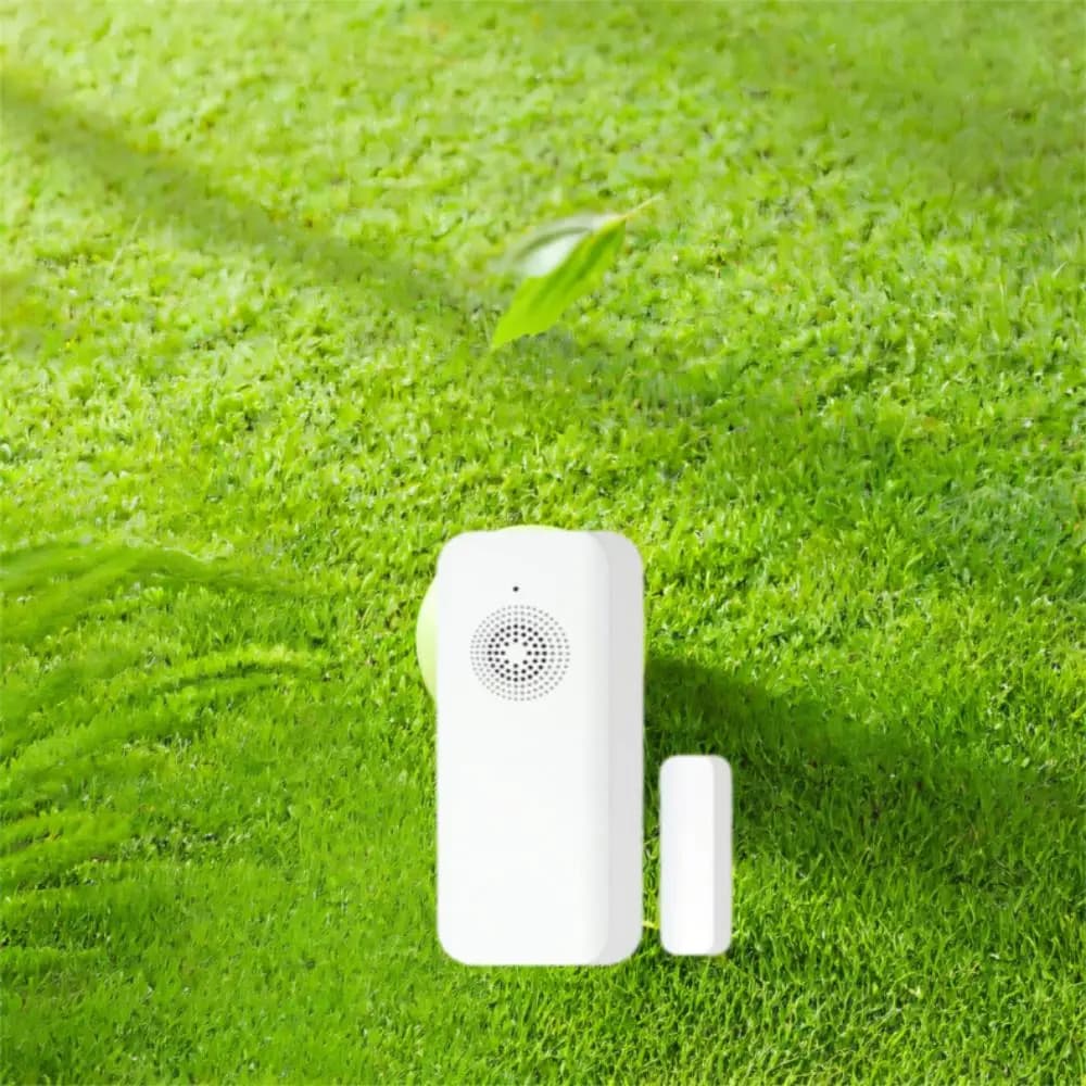 Sensore per Porte Wireless con Rilevamento Apertura/Chiusura, Sistema di Allarme Intelligente per la Sicurezza Domestica, Facile Installazione