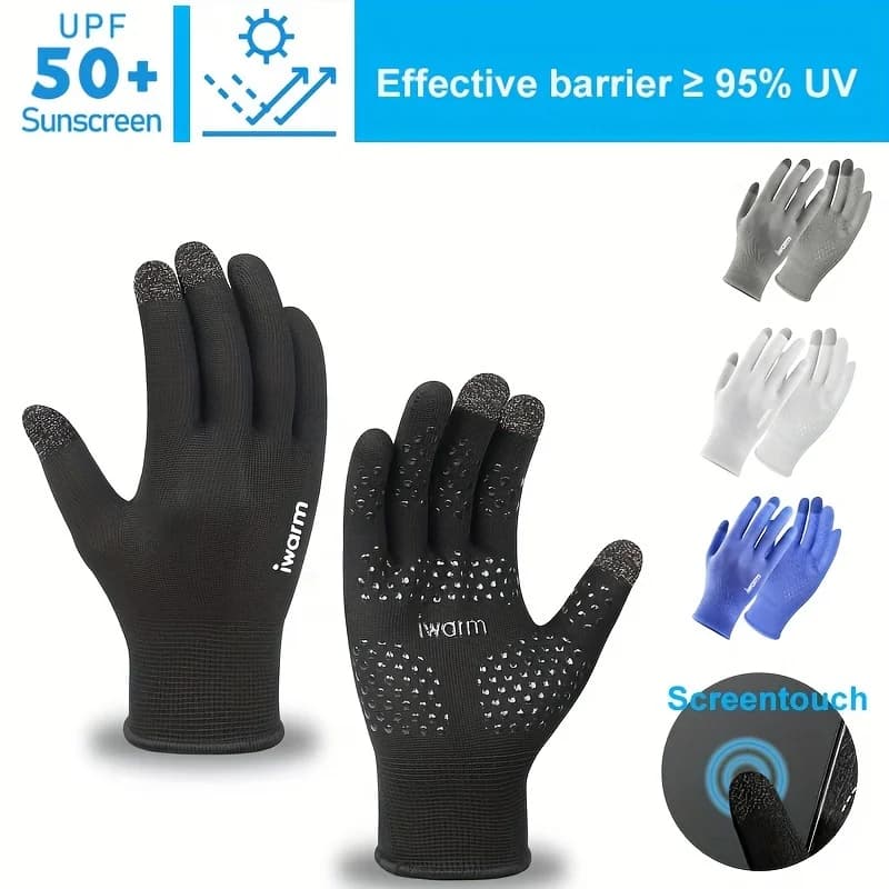 Fitness Gloves, Sports Gloves, Sun Protection Gloves, Outdoor Bike Gloves, Non-slip Touchscreen Gloves